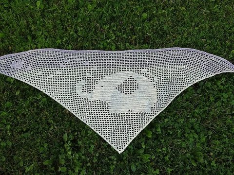 Motivtuch für Kinder "Elefant"