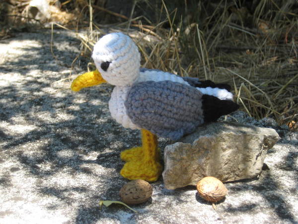 Crochet seagull pattern