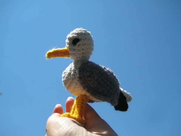 Crochet seagull pattern