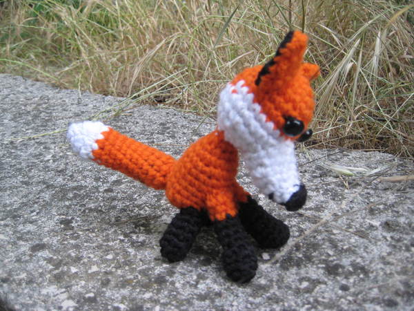 Amigurumi fox crochet pattern