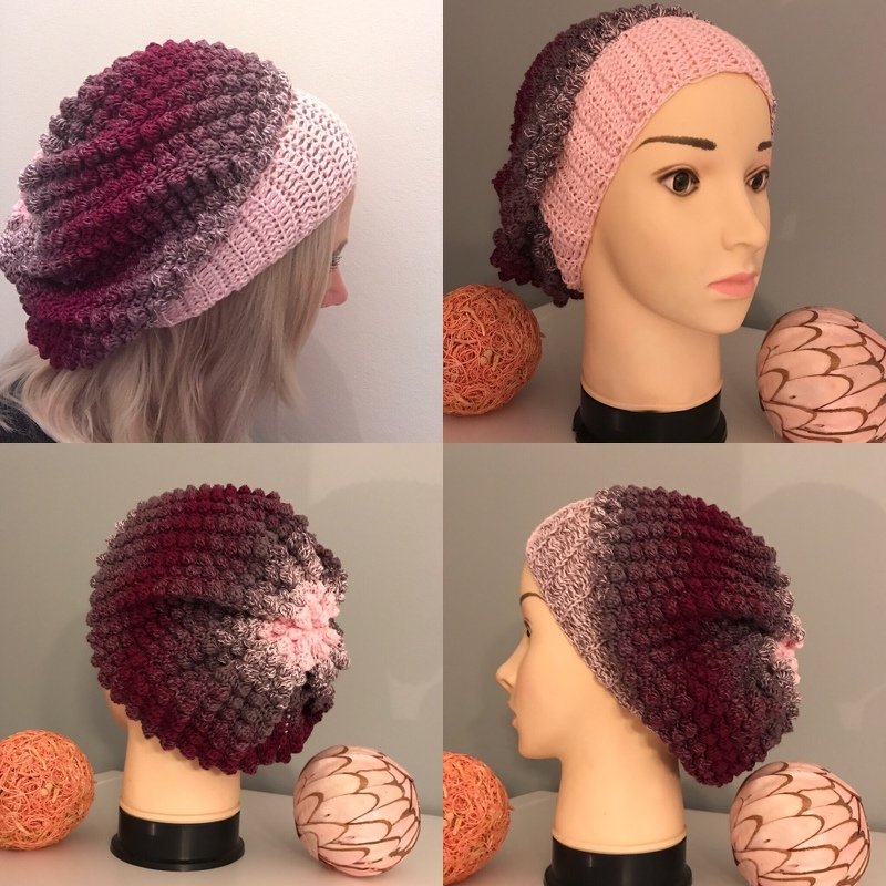 Häkelanleitung Beanie "Baby-Berry"-gefertigt aus Baby-Bobbels - Bild 3