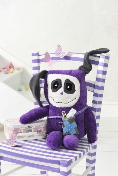 Genähtes Kuschelkissen und Trostpflaster