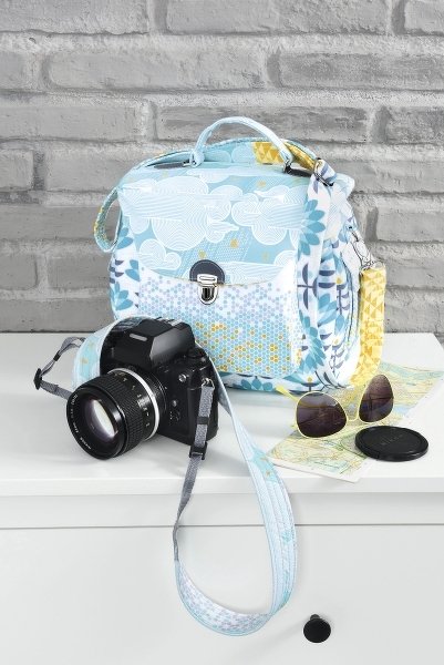 Genähte Kameratasche