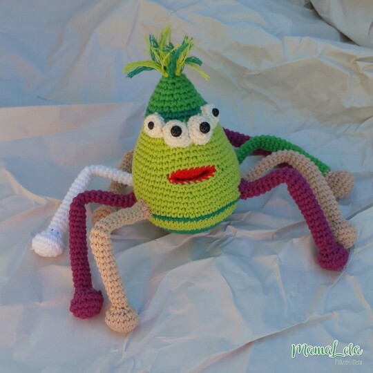 Amigurumi Spinnen - Häkelanleitung