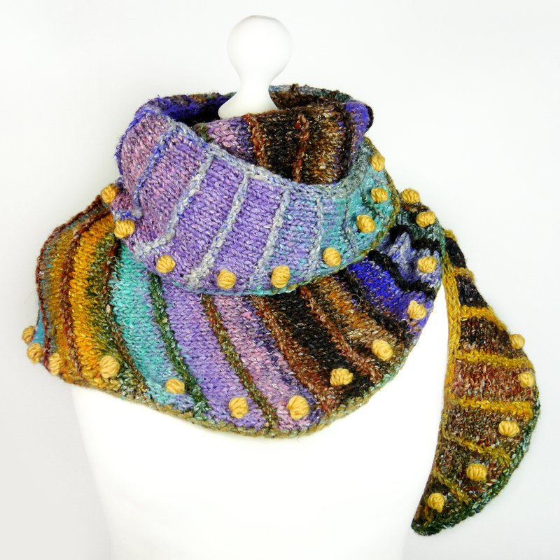 Shawl SNUGGLY SNUGGLE knitting pattern - Image 4