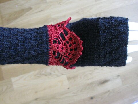 Pulswärmer, Fingerlose Handschuhe