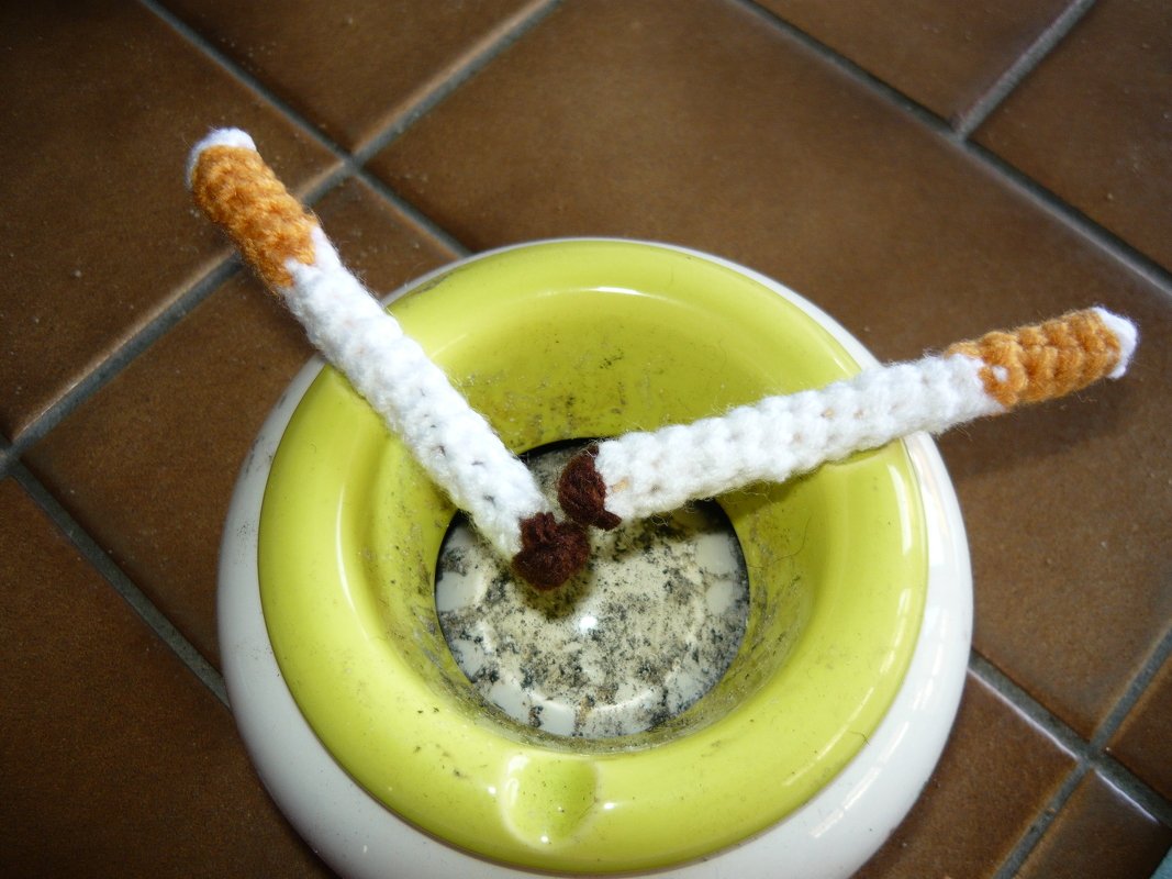 Häkelanleitung Zigarette