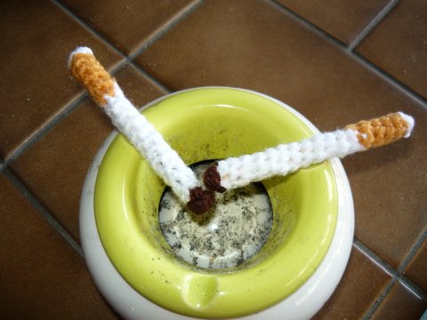 Häkelanleitung Zigarette