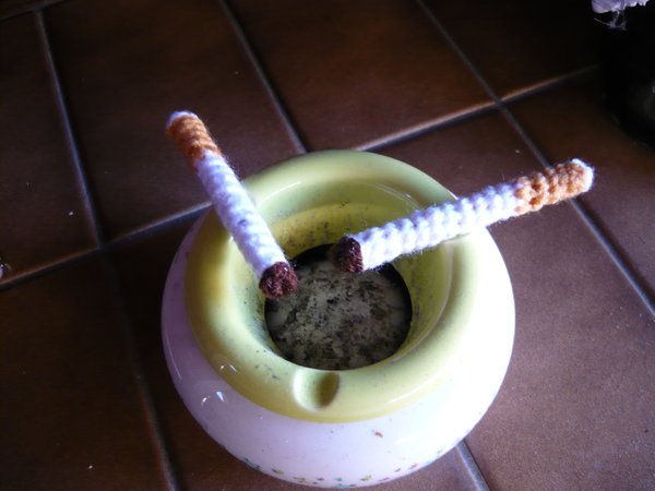 Häkelanleitung Zigarette