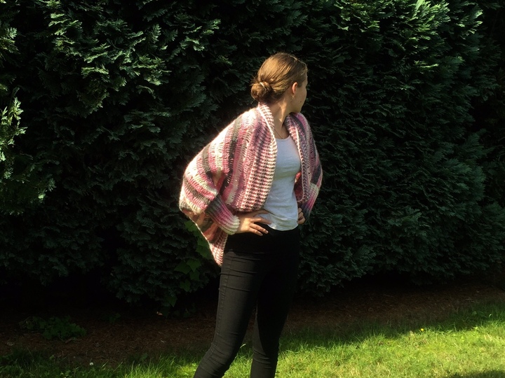 Häkelanleitung Seelenwärmer "Kuschelwolke", alle Größen