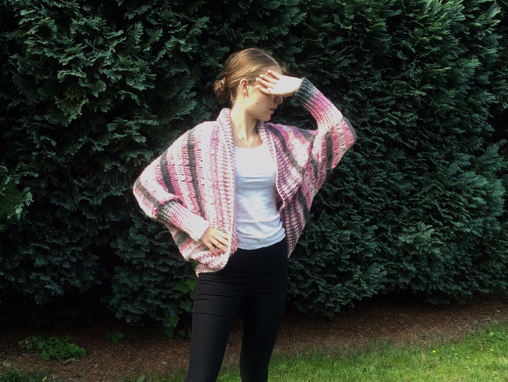 Häkelanleitung Seelenwärmer "Kuschelwolke", alle Größen