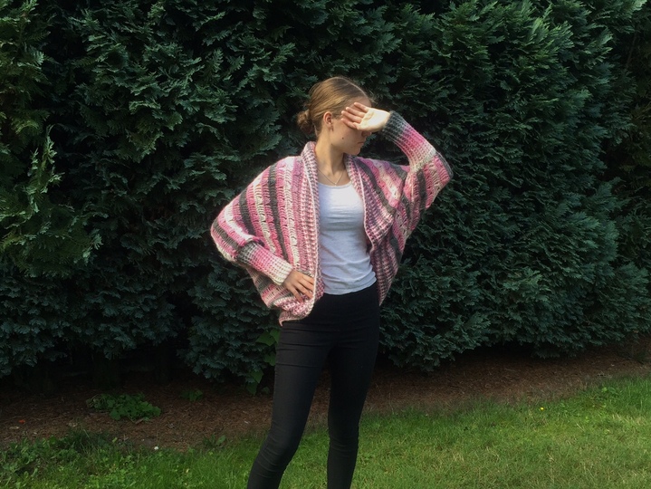 Häkelanleitung Seelenwärmer "Kuschelwolke", alle Größen