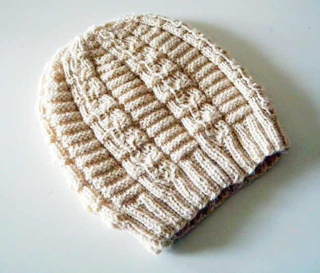 Strickmuster für Wintermütze "Die dumme Pusteblume"