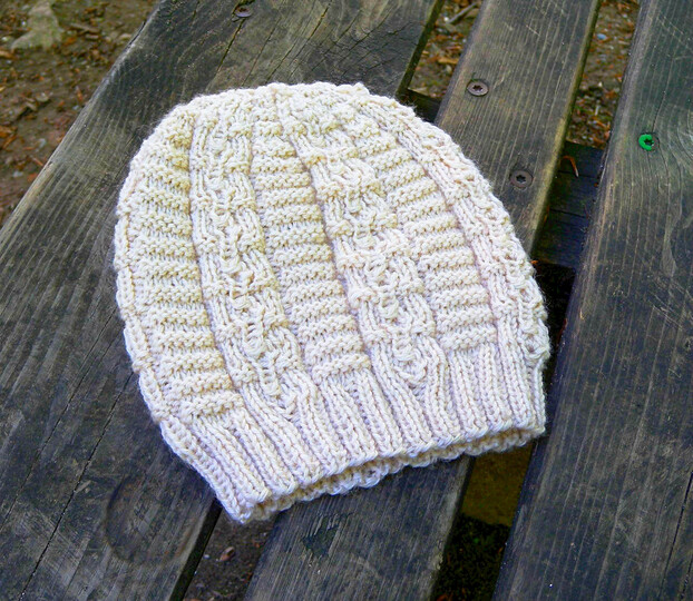 Strickmuster für Wintermütze "Die dumme Pusteblume"