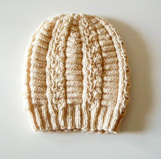 Strickmuster für Wintermütze "Die dumme Pusteblume"