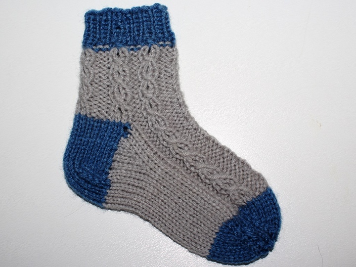 Strickanleitung Baby-Socken, Sohlenlänge ca. 12,5 cm