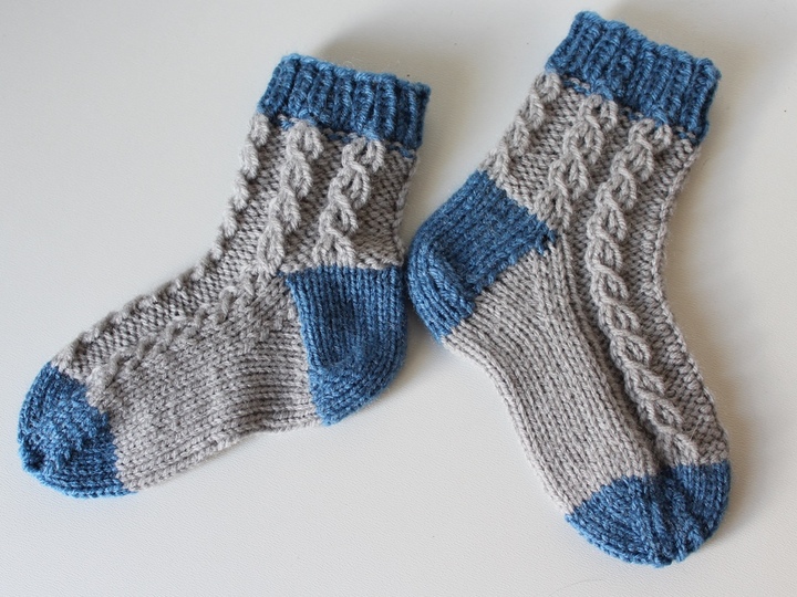 Strickanleitung Baby-Socken, Sohlenlänge ca. 12,5 cm