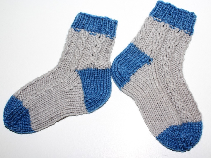 Strickanleitung Baby-Socken, Sohlenlänge ca. 12,5 cm