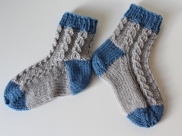 Strickanleitung Baby-Socken, Sohlenlänge ca. 12,5 cm
