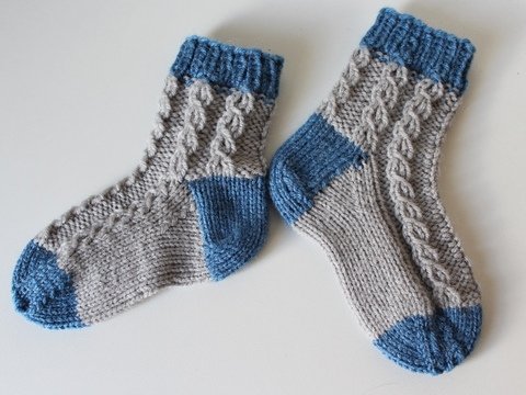 Strickanleitung Baby-Socken, Sohlenlänge ca. 12,5 cm