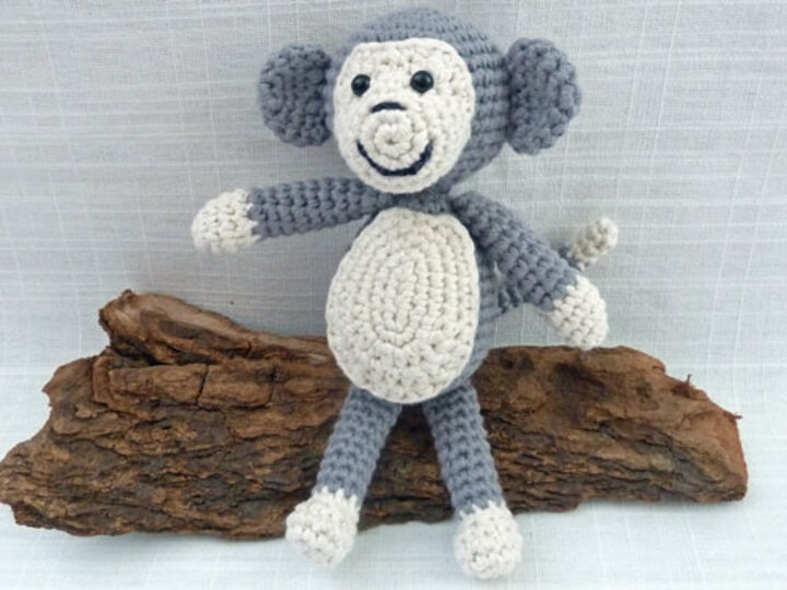 Häkelanleitung - Amigurumi Äffchen