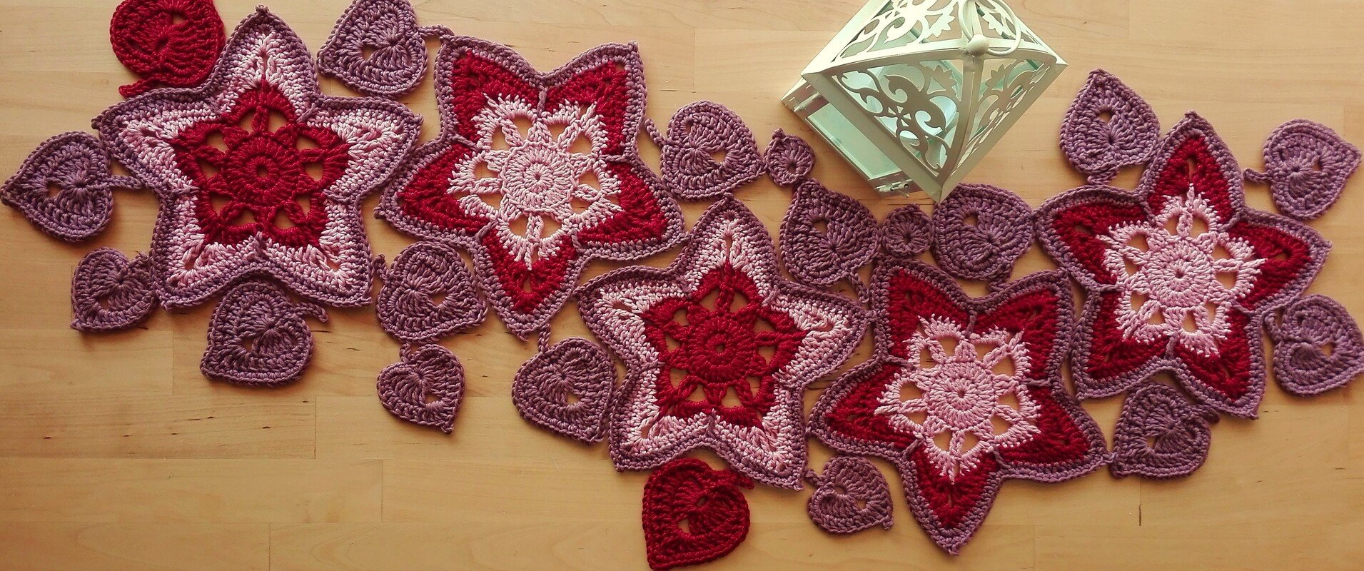 Häkelanleitung Tischläufer 100cm*40cm variabel - Bild 3