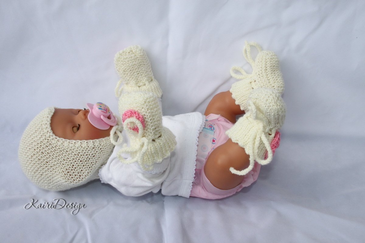 Baby doll knitted set - Image 2
