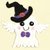 Ghost + Hat Halloween crochet Applique Pattern