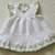 Strickanleitung Kleidchen Blumenkante Gr.62 und 74/80