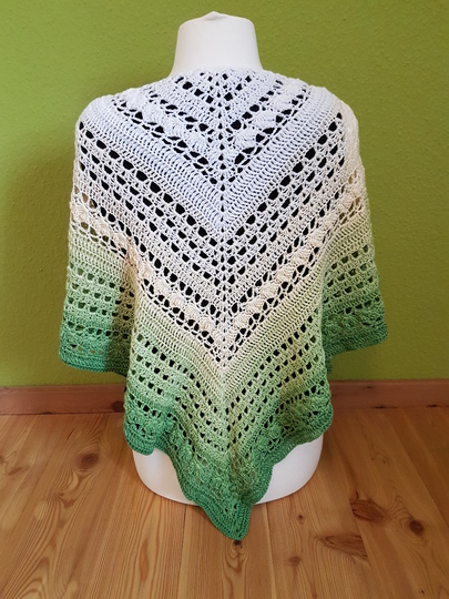 Häkelanleitung Tuch Midori