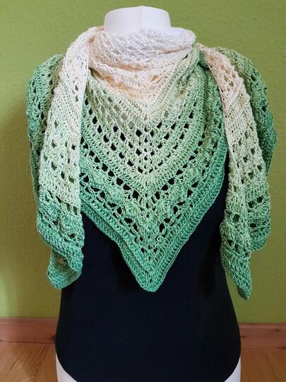 Häkelanleitung Tuch Midori