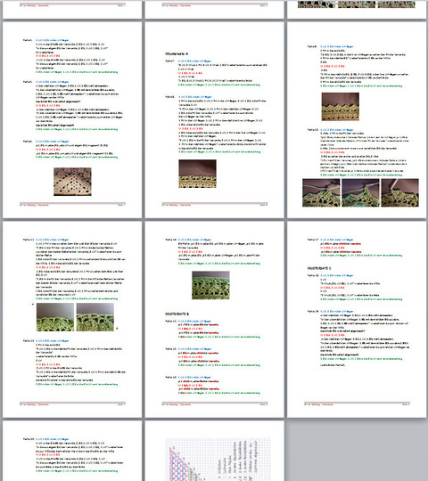 Häkelanleitung Tuch Midori