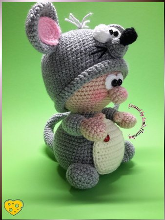 crochet pattern Mouse
