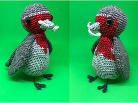 Rita Rotkehlchen - Häkelanleitung