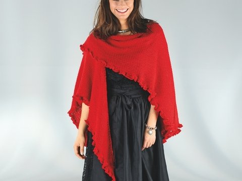 Strickanleitung Damenponchocape "Piazza" 758061