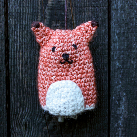 Schlüsselanhänger/Hülle Fuchs - Häkelanleitung super für Anfänger geeignet