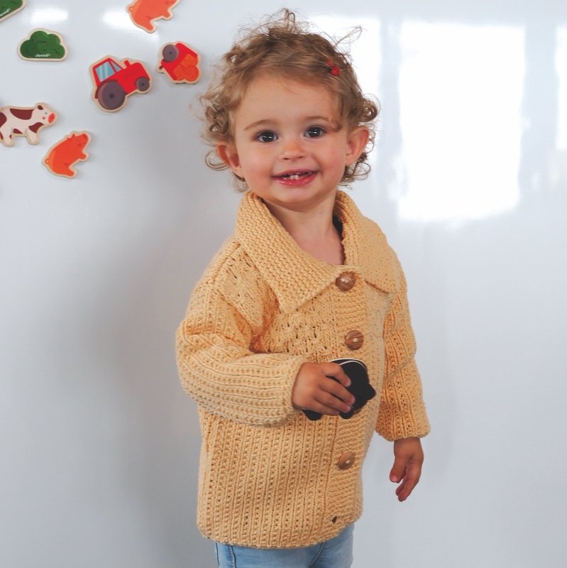 Strickanleitung Kinderjacke "Melazzo" 758131