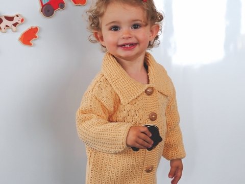 Strickanleitung Kinderjacke "Melazzo" 758131