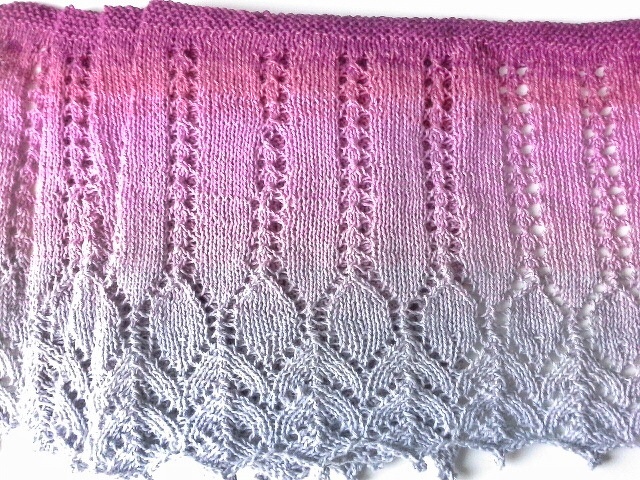 Strickanleitung Schal Titania Bobbel - Bild 2