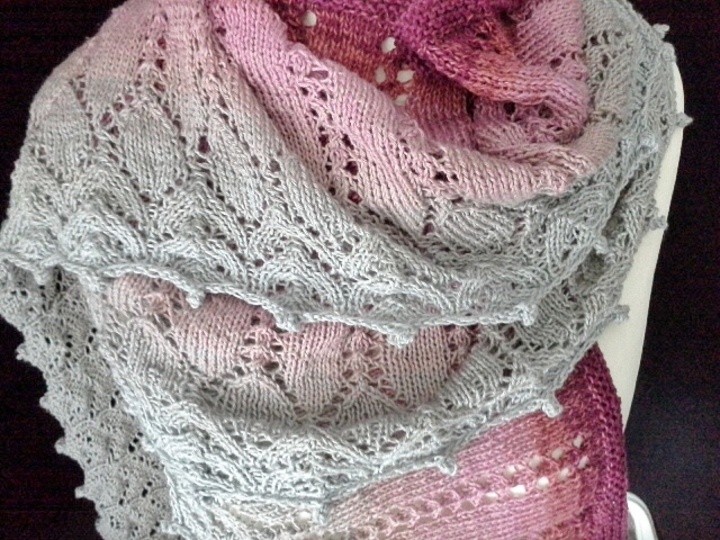 Strickanleitung Schal Titania Bobbel