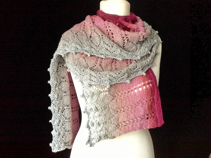 Strickanleitung Schal Titania Bobbel