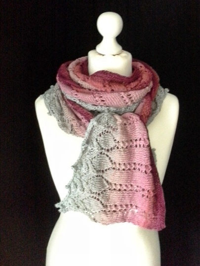 Strickanleitung Schal Titania Bobbel