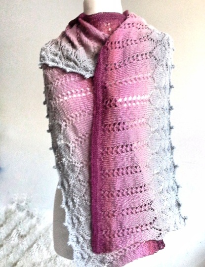 Strickanleitung Schal Titania Bobbel