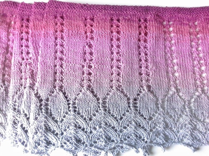 Strickanleitung Schal Titania Bobbel