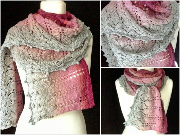 Strickanleitung Schal Titania Bobbel