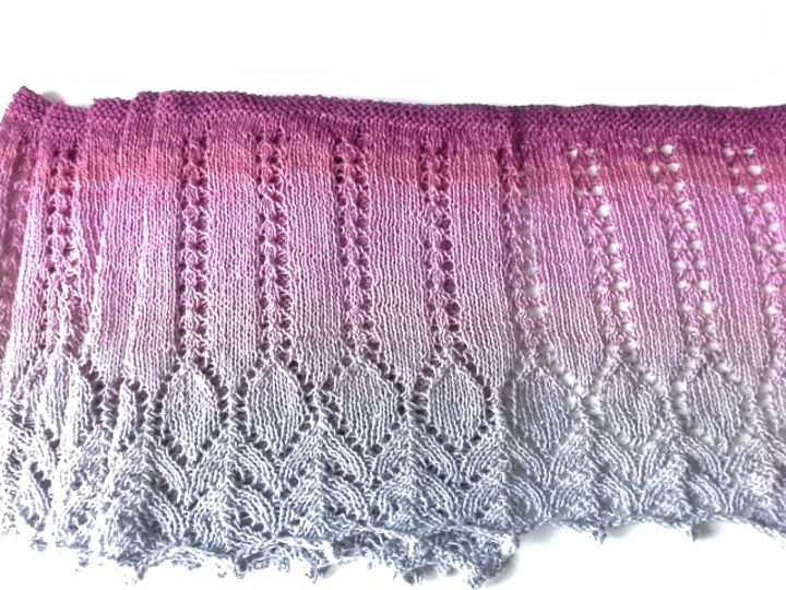 Strickanleitung Schal Titania Bobbel