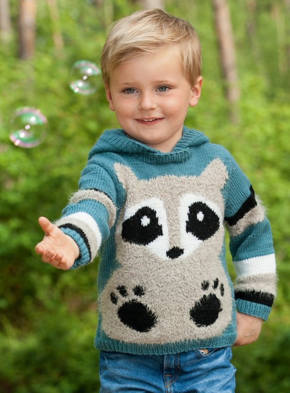 Strickanleitung Kapuzenpulli Pau