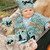 Strickanleitung Babyset Manteo