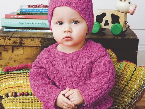 Strickanleitung Babypullover und Mütze "Milano" 758044