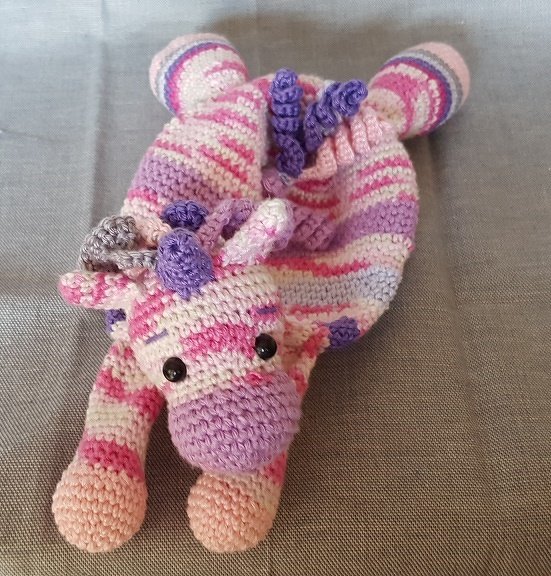 Kuscheltuch, Schmusetuch Einhorn - Bild 2